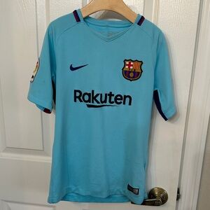 Nike Kids Sky Blue Barcelona Jersey